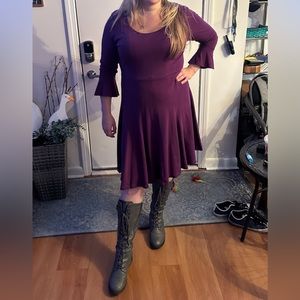 Violet Eloquii fit and flare dress size 14